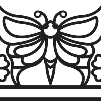 Macrame Hanger - Butterfly 01