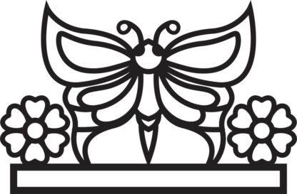 Macrame Hanger - Butterfly 01