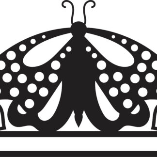 Macrame Hanger - Butterfly 02