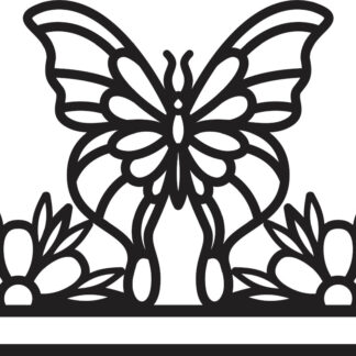 Macrame Hanger - Butterfly 03
