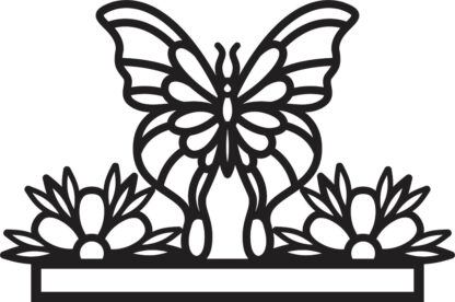 Macrame Hanger - Butterfly 03