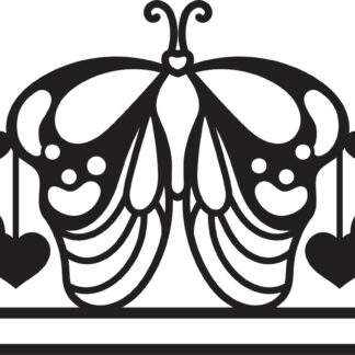 Macrame Hanger - Butterfly 04