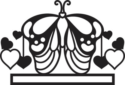 Macrame Hanger - Butterfly 04