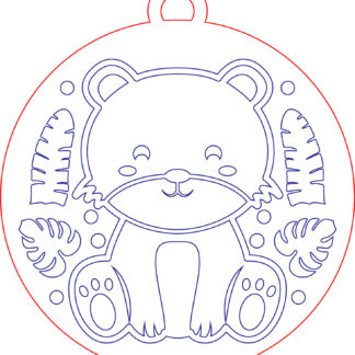 Keychain - Animal Set 01 - Cat