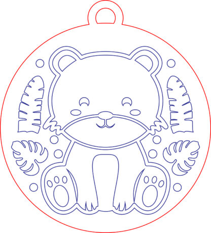 Keychain - Animal Set 01 - Cat