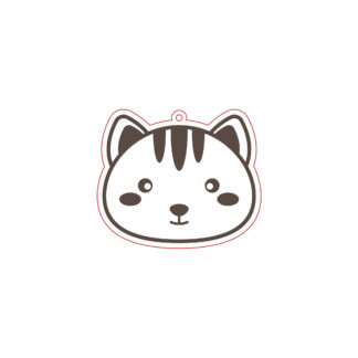 Keychain - Animal Set 02 - Tiger