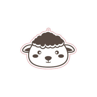 Keychain - Animal Set 02 - Sheep