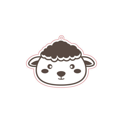 Keychain - Animal Set 02 - Sheep