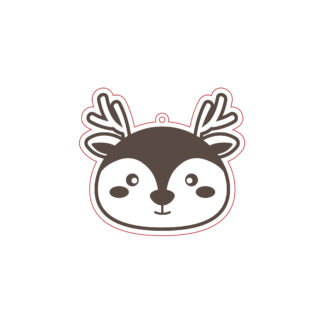 Keychain - Animal Set 02 - Deer