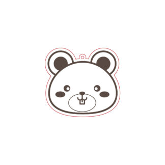 Keychain - Animal Set 02 - Bear