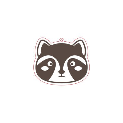 Keychain - Animal Set 02 - Raccoon