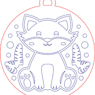 Keychain - Animal Set 01 - Fox