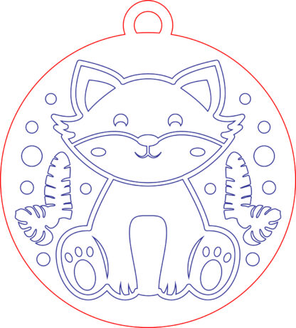 Keychain - Animal Set 01 - Fox