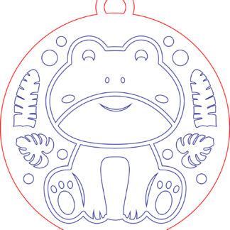 Keychain - Animal Set 01 - Frog