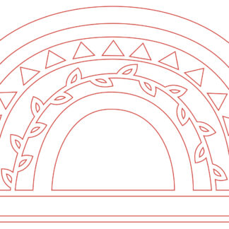 Macrame Hanger - Design 14