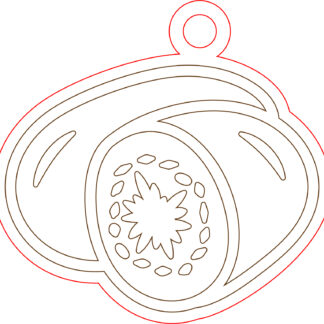 Keychain - Fruit 17