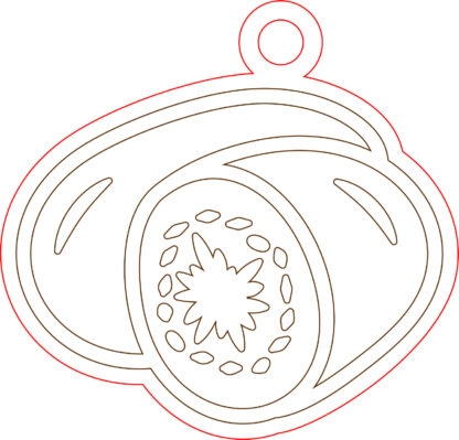 Keychain - Fruit 17