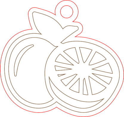 Keychain - Fruit 19