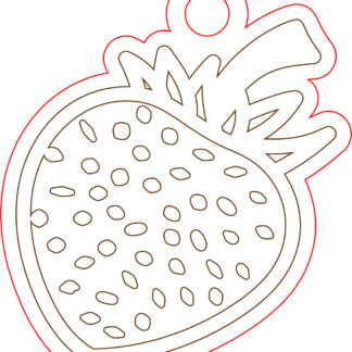 Keychain - Fruit 24