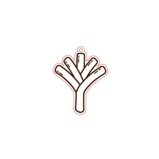 Keychain - Veggies 05