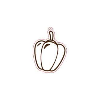 Keychain - Veggies 08