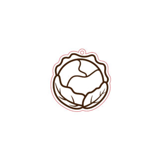 Keychain - Veggies 09